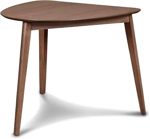 Oscar wood corner table walnut - united states