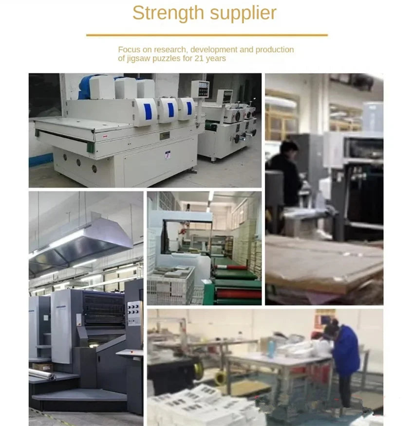 Jigsaw puzzles 50 100 200 500 pieces for adults chatting with the neighbors - horses formation wooden great gift