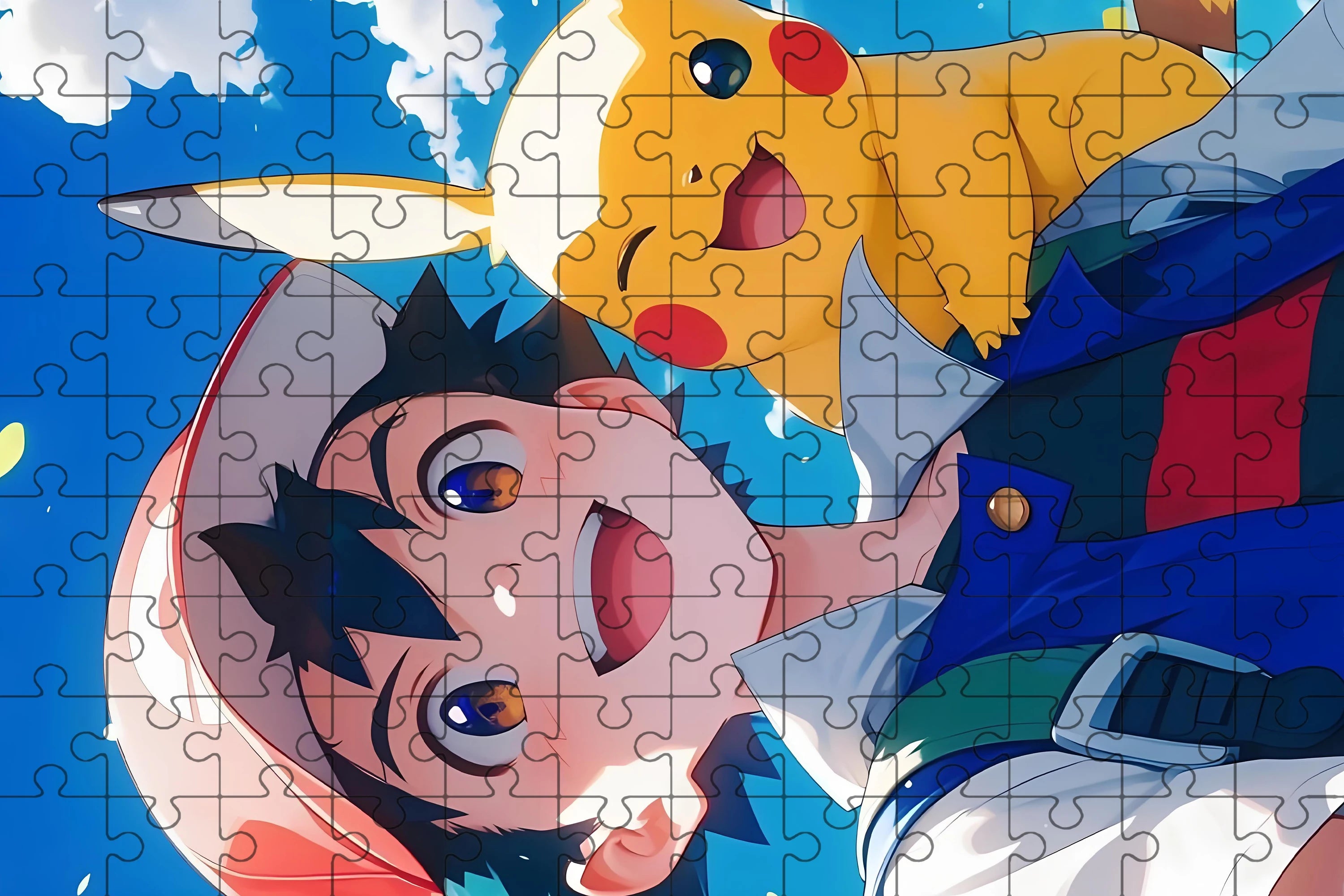 Pokemon jigsaw puzzle pikachu 108/200/300/500/1000 pieces wooden onepiece puzzles for adults childreneducational toys