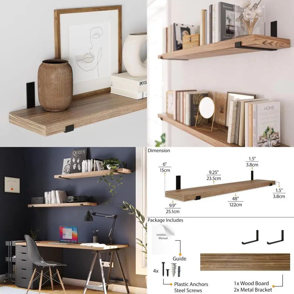 rustic-wooden-floating-shelves-48-long-9-25-deep-1-5-thick-wall-bookshelf