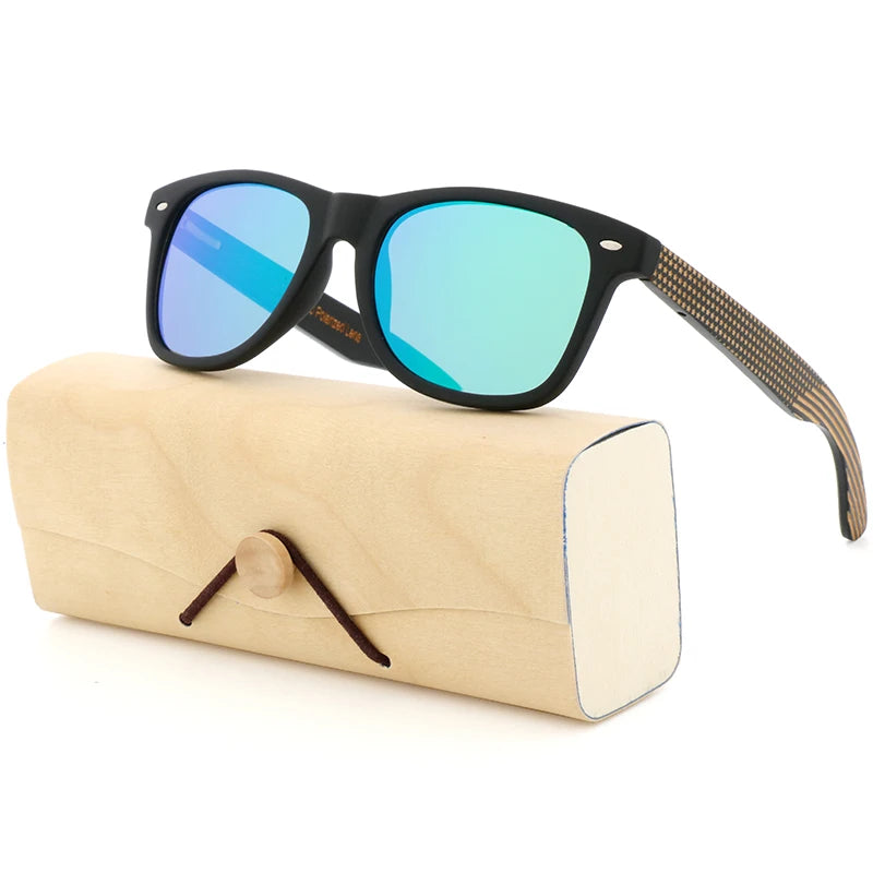 2023 factory direct selling hand-made bamboo wooden sunglasses for men and women high quality uv400 polarized wood - 05