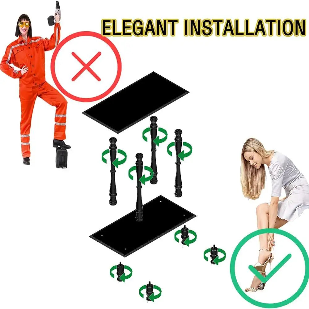 Narrow end table wooden retro side 2-tier european design sofa elegant living room plant stand storage - united states