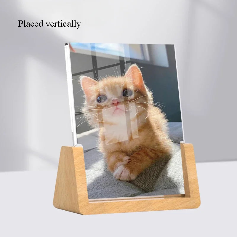 Walnut/beech photo frame 10x15 15x20 20x25cm home decoration wood pictures for party decor commemorative gifts - beech