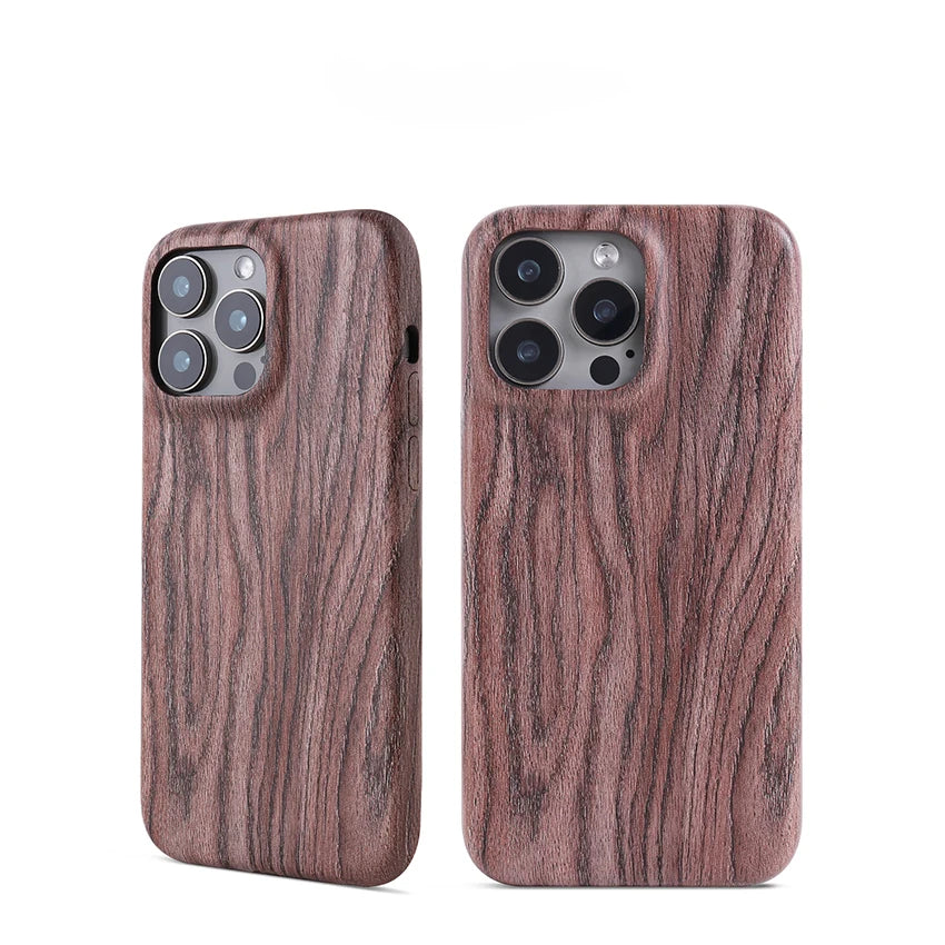 Wood grain phone case for iphone 16 15 14 13 pro 12 11 max plus 16pro personalized creative 15promax cover hard shell