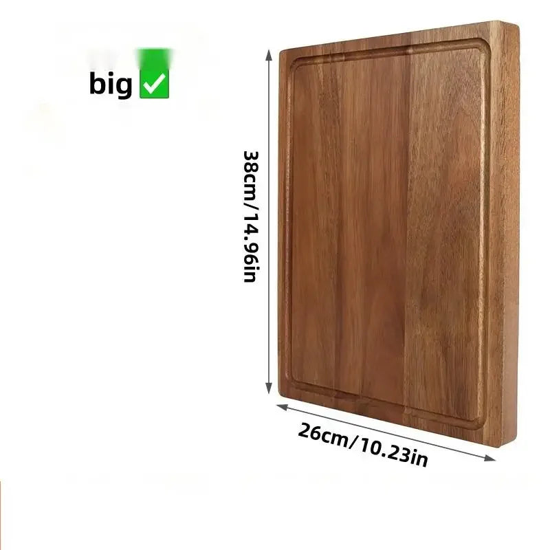 Wooden cutting boards chopping blocks beech walnut cheese board butcher block meat for kitchen tools - big / china
