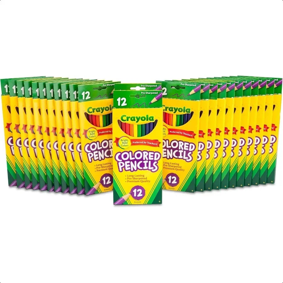 Bulk colored pencils for 24pk ential back to school plies for teachers preschool kindergarten classroom must haves 12