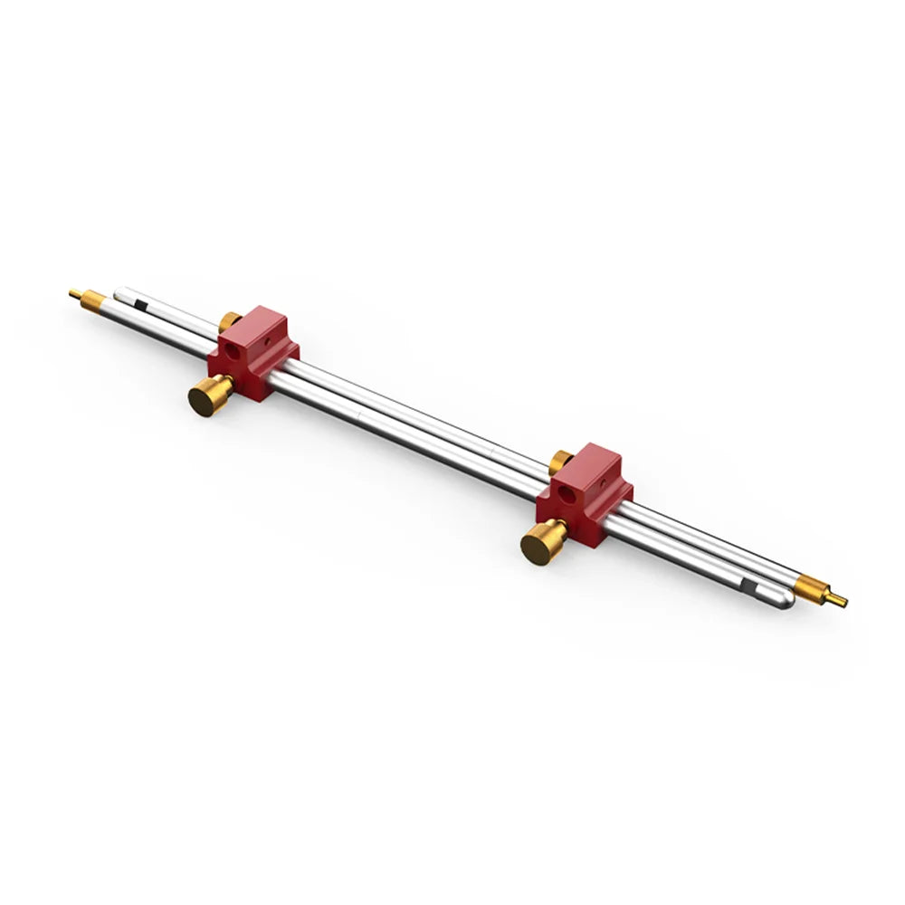 Enjoywood 3 in 1 modular bar gauge woodworking scribe circle drawing ruler clamping positioning compass tool - 1pc