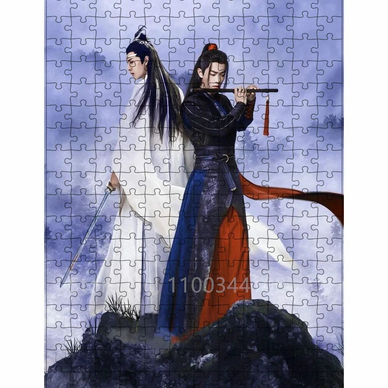 Mo dao zu shi 300/500/1000 pieces puzzle anime characters wei wu xian jigsaw for adults diy decompression game kids