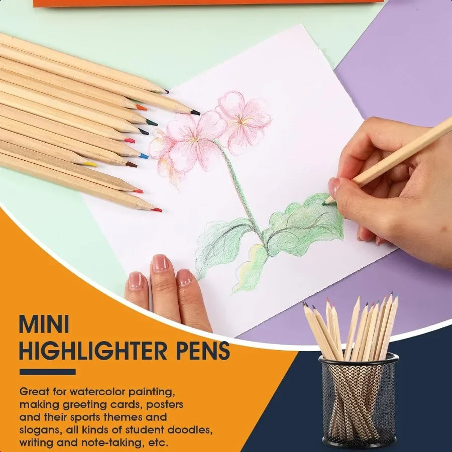 30 box 10 drawing colored pencils bulk for 12 colors 7 inch pre sharpened classroom school coloring art dra - united