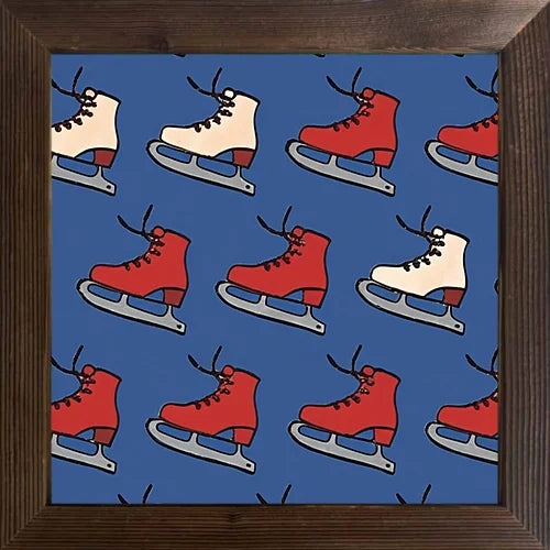 Available home classroom holiday decoration of cartoon animals cool picture case wooden frame oil painting - united