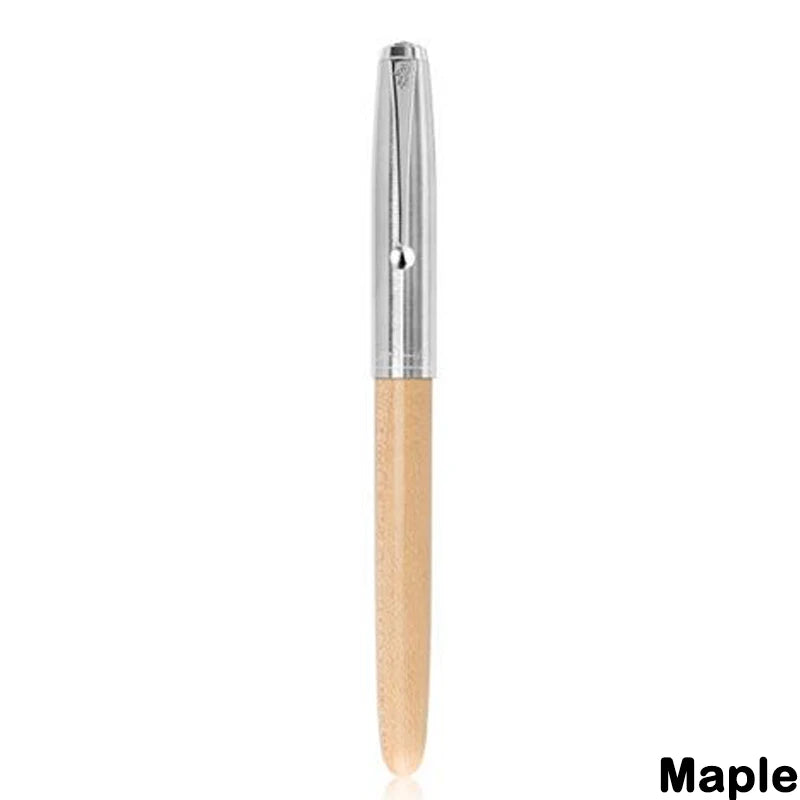 Jinhao 51a fountain pen wooded 0.38mm f nib ink pens for writing finance school office supplies stationery pk 9019 9013