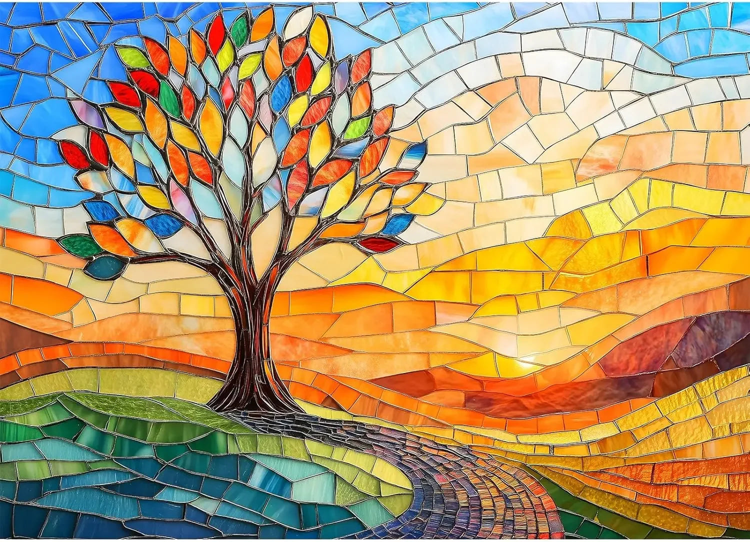 colorful-stained-glass-tree-300-500-1000-piece-art-jigsaw-puzzle-for-adults-challenging-educational-puzzles-perfect-game-nights