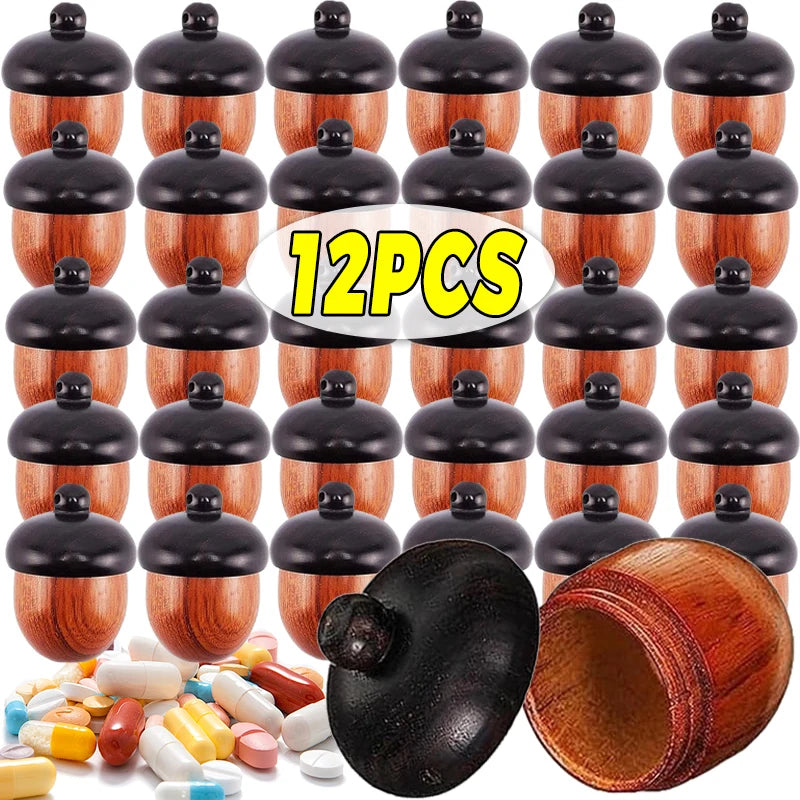 12-1pcs-mini-solid-wood-medicine-pill-box-sandalwood-pills-tablets-case-portable-nut-shape-storage-boxes-diy-keychain-pendant