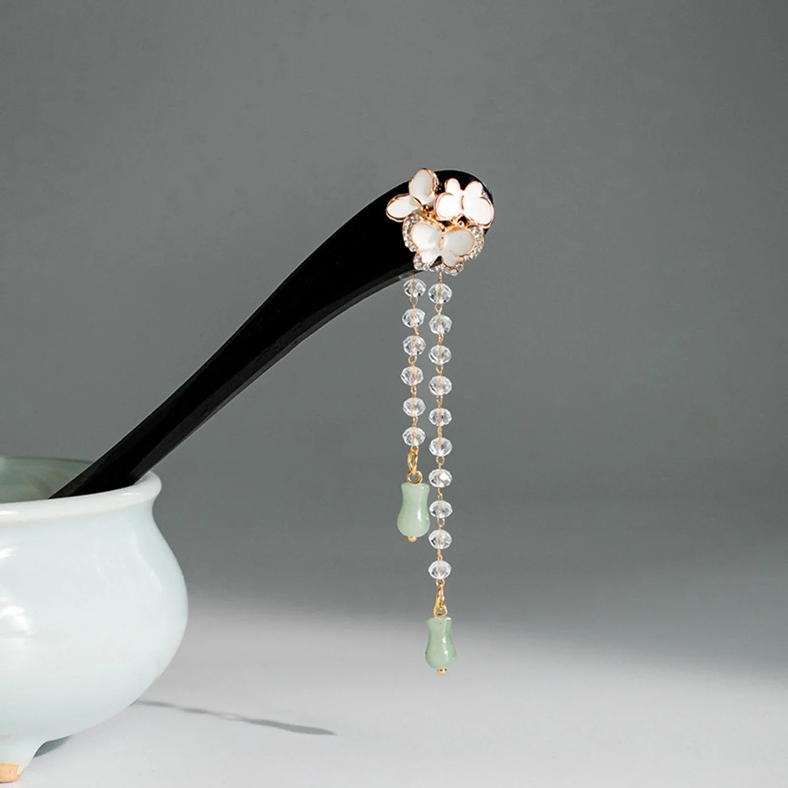 Simple chinese hair sticks wooden u shaped forks for women bun maker hairpins accessories retro fashion headpieces