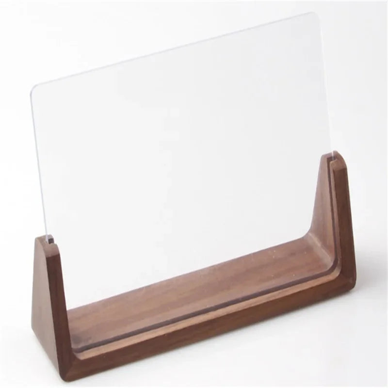 Wooden photos frame,acrylic photo frame,nordic for wedding,photo picture,desktop office decor - b / a4 21x29.7cm