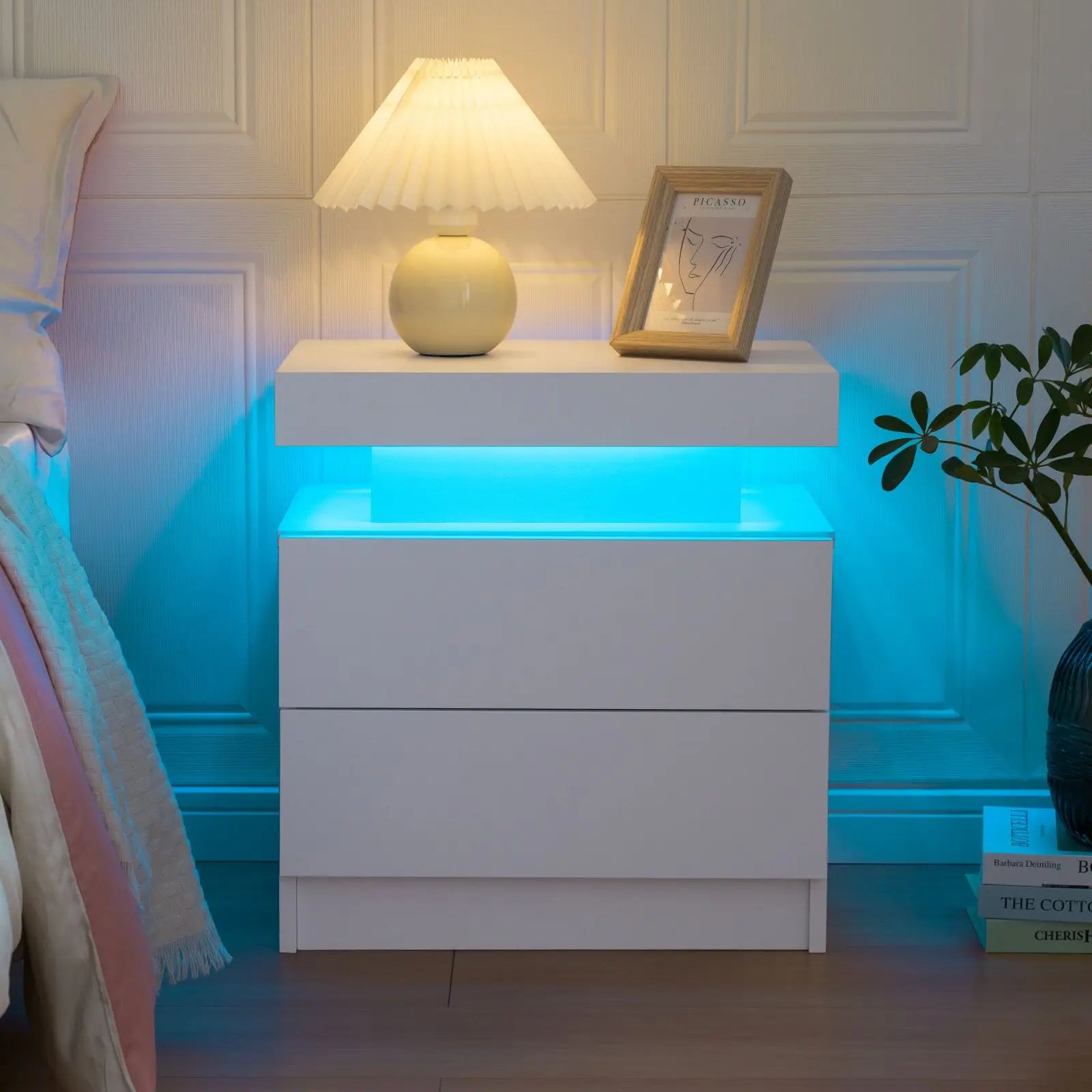cubehom-led-nightstands-with-2-drawers-end-table-with-rgb-led-lights-for-bedroom-living-room-white-bedside-table