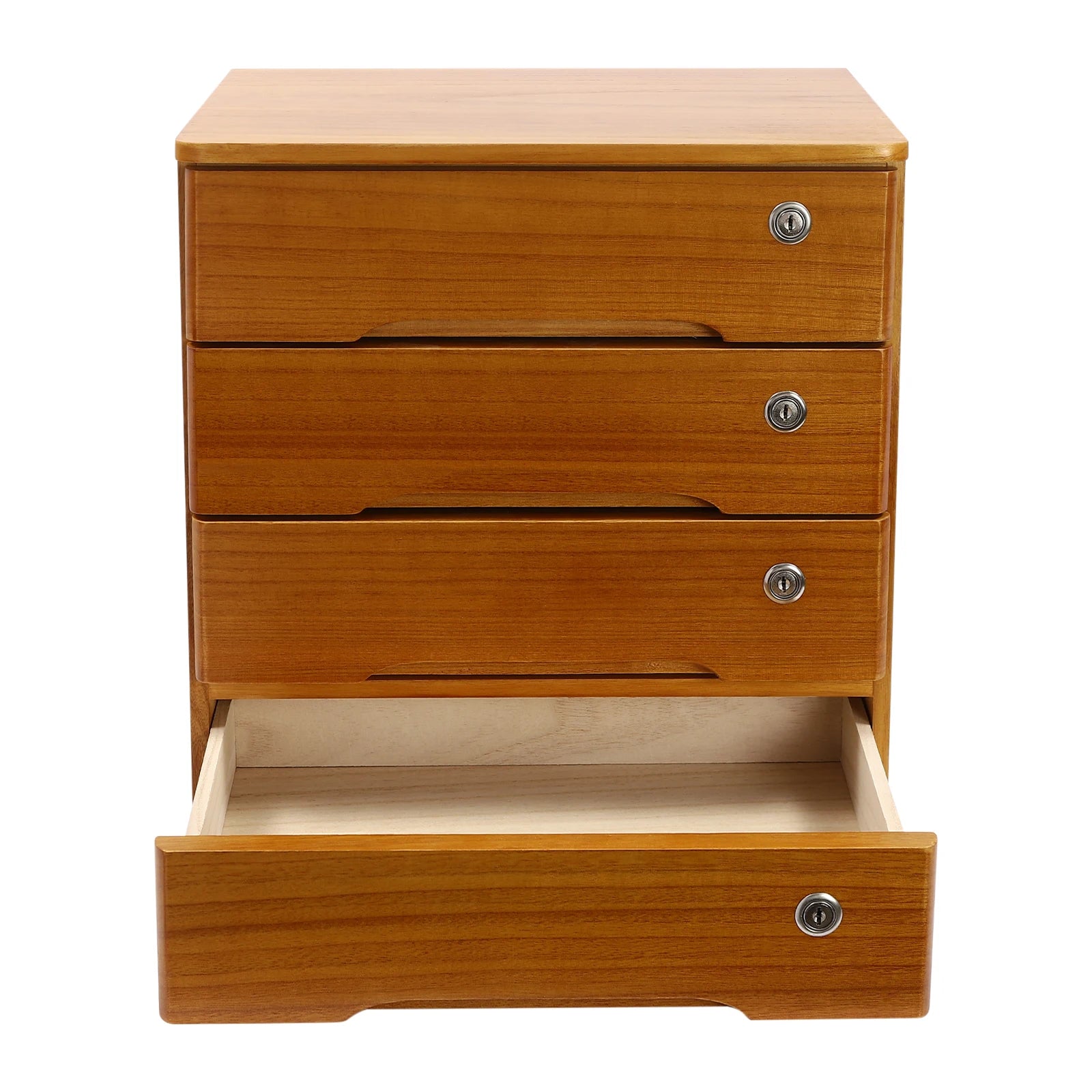 wooden-desktop-storage-cabinet-desk-organizer-desktop-storage-box-with-lockable-drawers-wood-yellow-rectangle