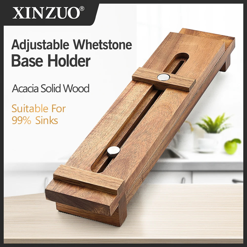 xinzuo-acacia-wood-whetstone-base-holder-adjustable-telescopic-solid-knife-sharpening-block-for-kitchen-knives
