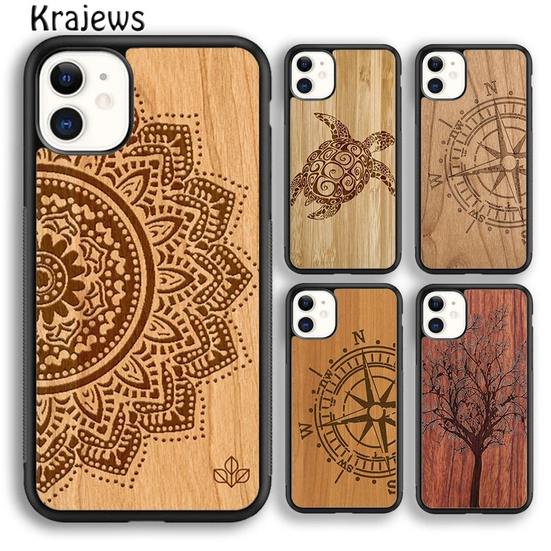 krajews-natural-bamboo-wood-soft-phone-case-cover-for-iphone-16-15-se2020-14-6-7-8-plus-11-12-13-pro-max-plus-coque-fundas