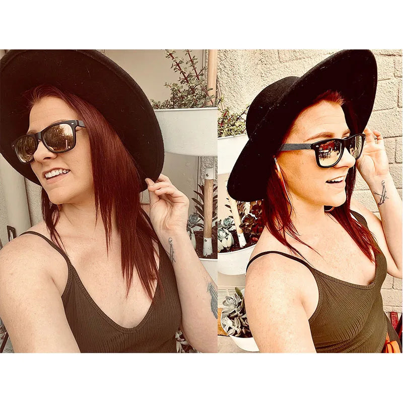 2023 factory direct selling hand-made bamboo wooden sunglasses for men and women high quality uv400 polarized wood