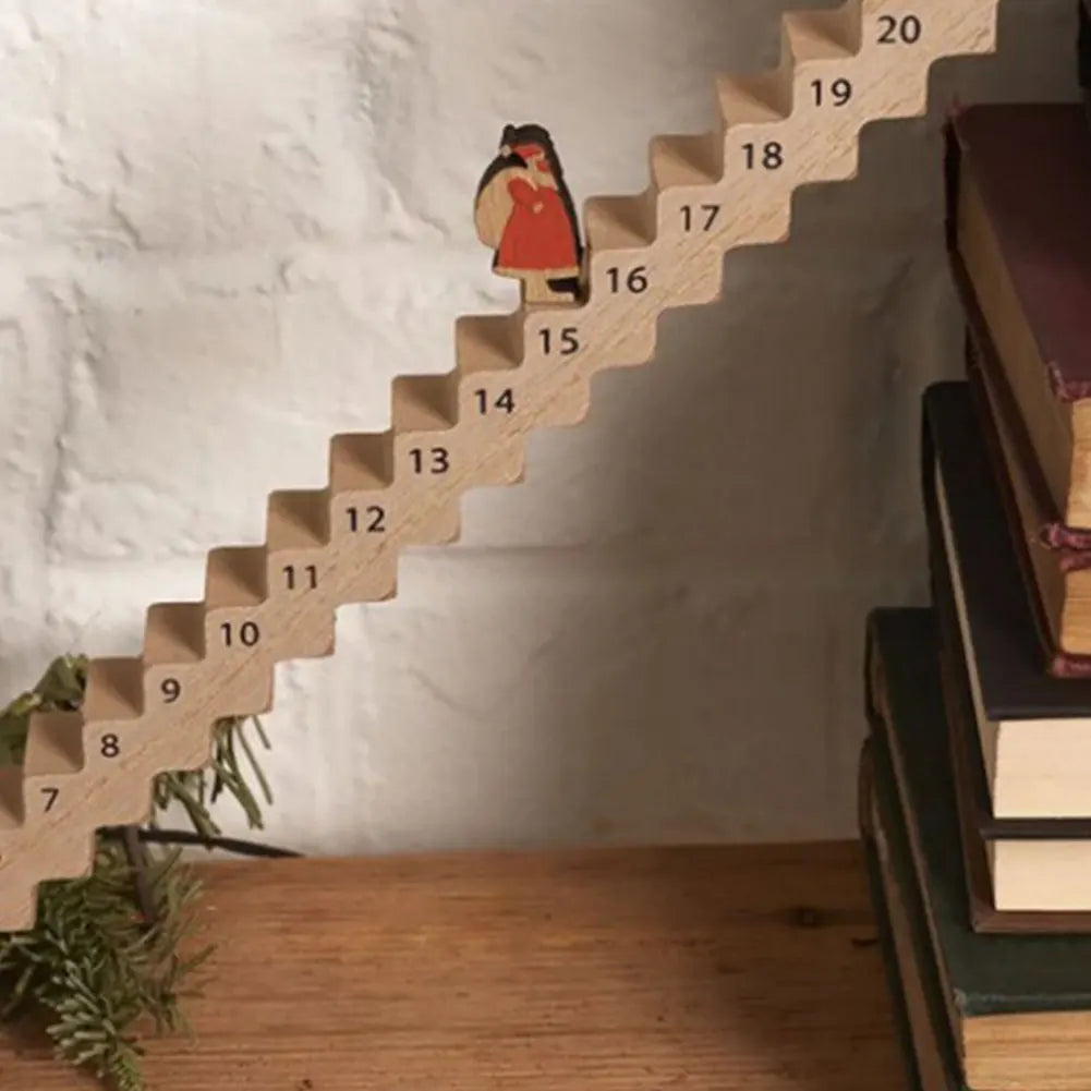 christmas-advent-calendar-2024-tabletop-wooden-ornament-santa-claus-climbing-stairs-calendar-24-days-xmas-countdown-calendar
