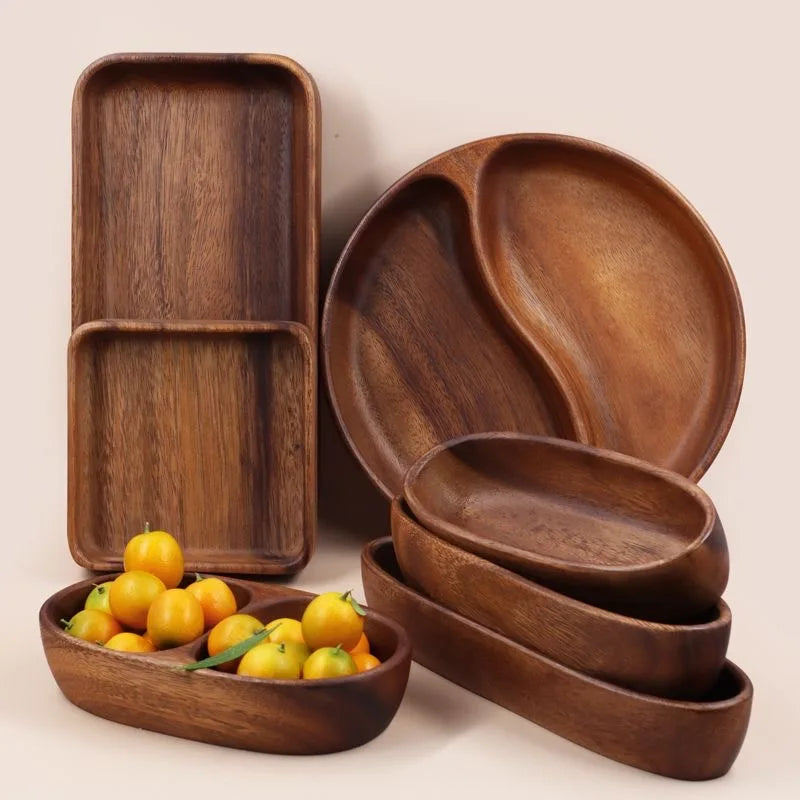 solid-wood-tray-acacia-wood-premium-kung-fu-tea-small-tray-fruit-snacks-nuts-dessert-plate-desktop-storage-tableware