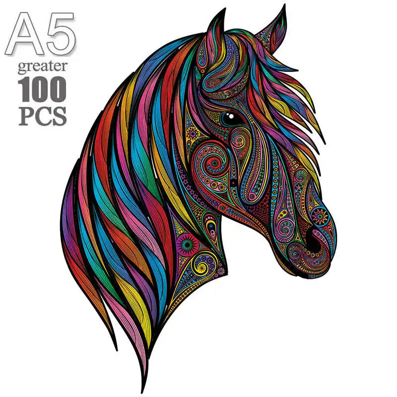 High quality hedgehog jigsaws diy wood jigsaw for kids adult dog wooden animal puzzle brain twister intelligent toys