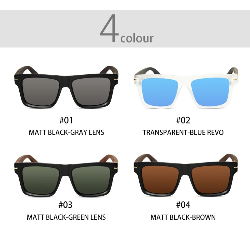 Wood sun glasses man natural wooden sunglasses women eyeglasses polarizing uv protection eyewear oi9909