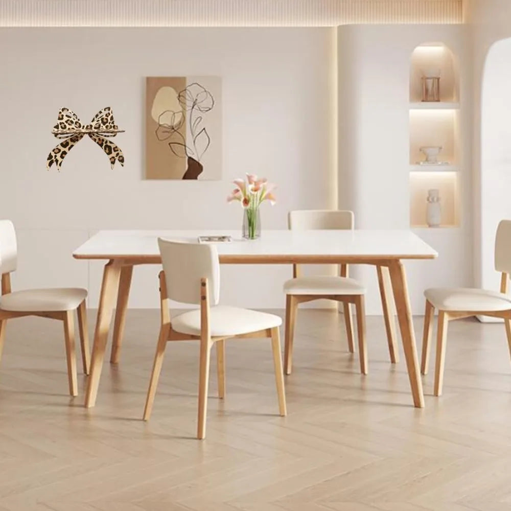 Butterfly heart crystal shelf decor bow display wooden wall floating shelves leopard 1pcs for stone essential - united