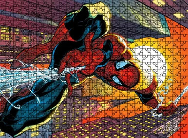 108/200/300/500/1000pcs spider man puzzles gifts wooden high-quality floor puzzle - 500pieces-b