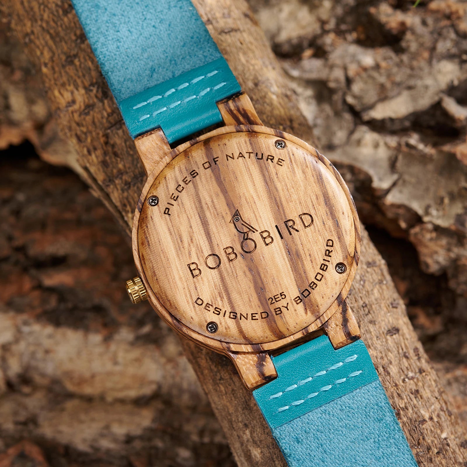 Man wood watch bobobird viking symbol quartz wristwatch original forest design wooden clock wach with gift box for men