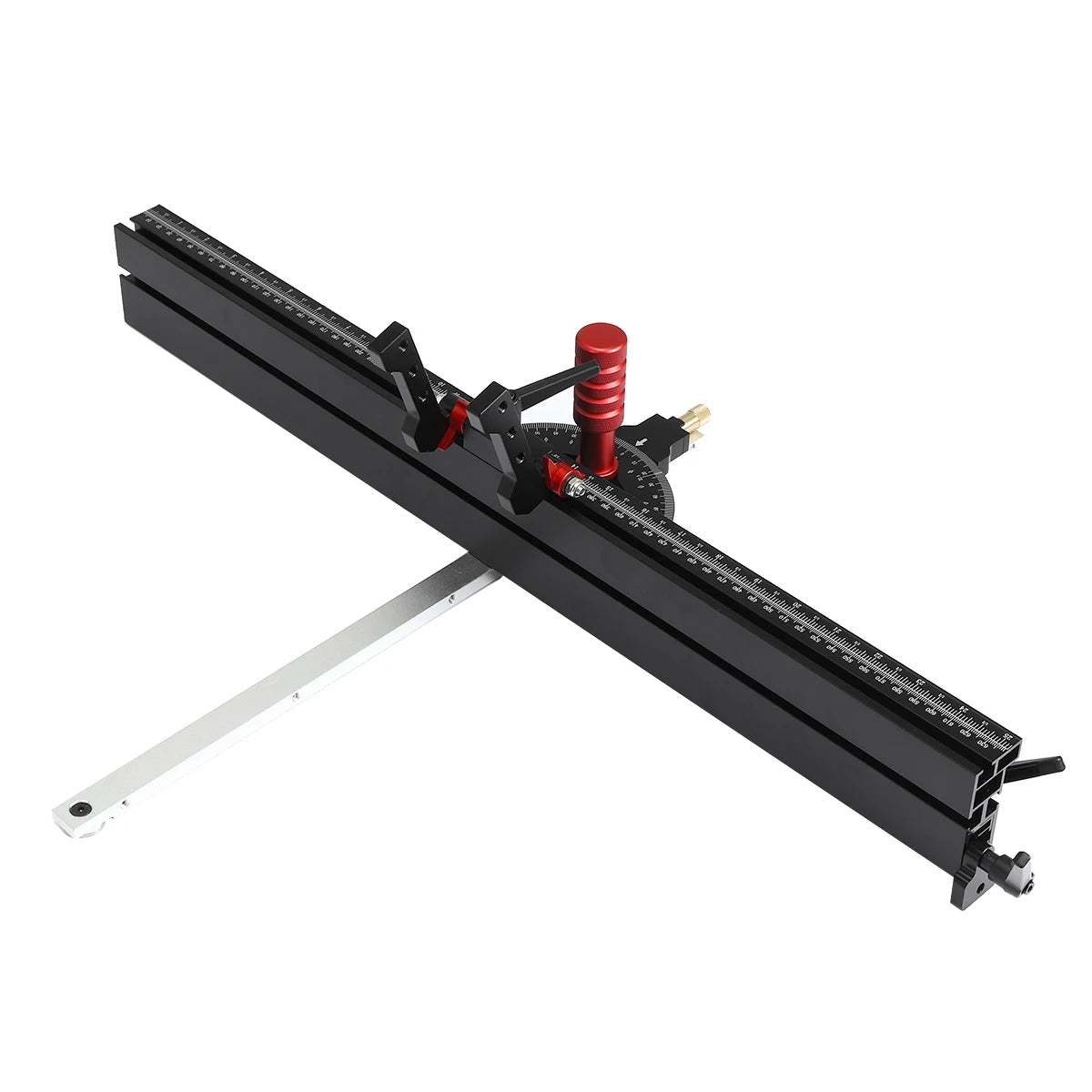 Enjoywood woodworking 0-60 degree angle miter gauge 600-1200mm extended fence for table saw router precision setting