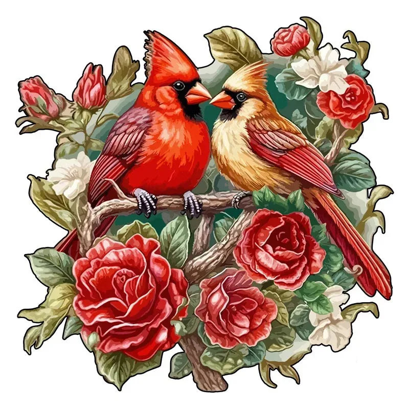 Lovely cat wood jigsaws creative games brain twister holiday gifts wooden animal puzzle kids adults high-quality diy