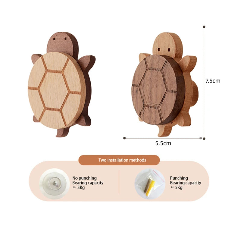 3pcs wood hooks organization wall holder clothes hanger keychain door hook bathroom kitchen accessories deco for home