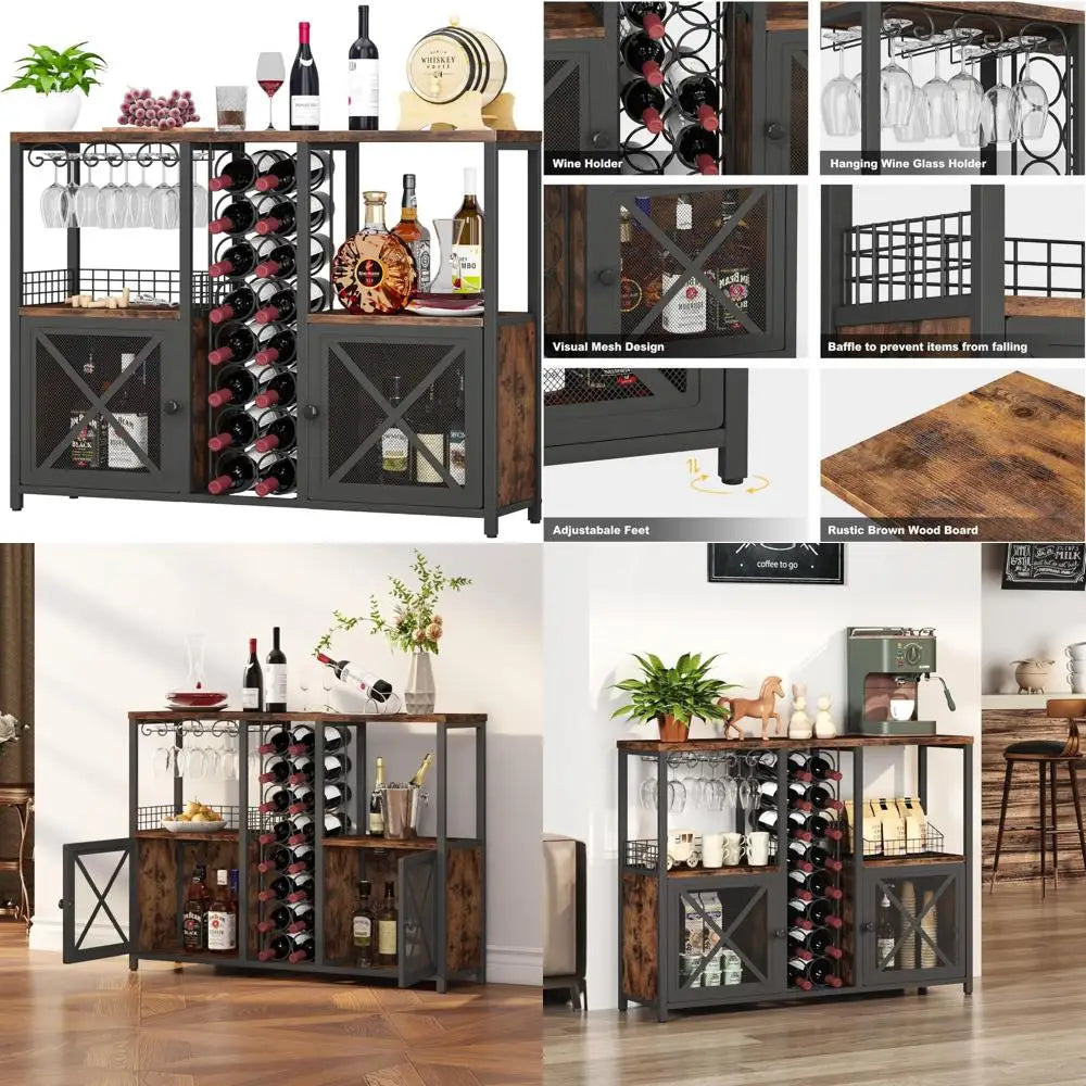 contemporary-wooden-home-bar-cabinet-rustic-wine-buffet-with-liquor-storage-and-glass-holder