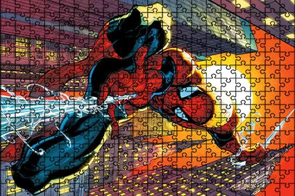 108/200/300/500/1000pcs spider man puzzles gifts wooden high-quality floor puzzle - 300pieces-b