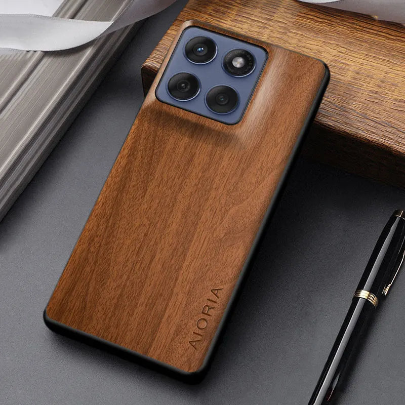 For motorola moto edge 60 50 fusion neo pro ultra case coque unique stylish design durable wooden pattern leather cover