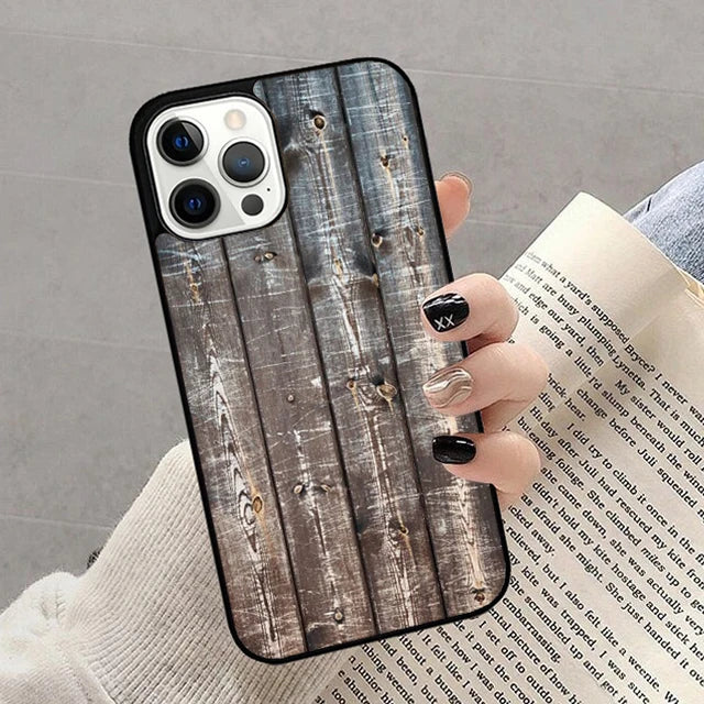 Wood nature pattern phone case for iphone 17 air 16 16e 15 plus apple 13 11 12 14 pro max cover coque fundas shell