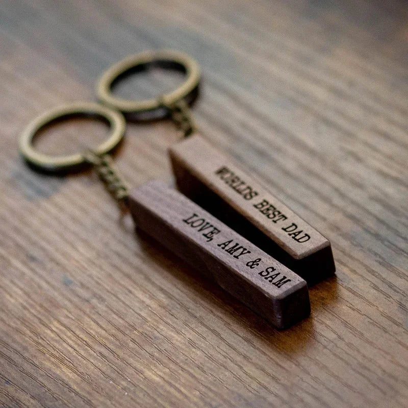 5 pcs walnut keychain blank wooden blanks with leather strap unfinished keychains for laser engraving - key chain