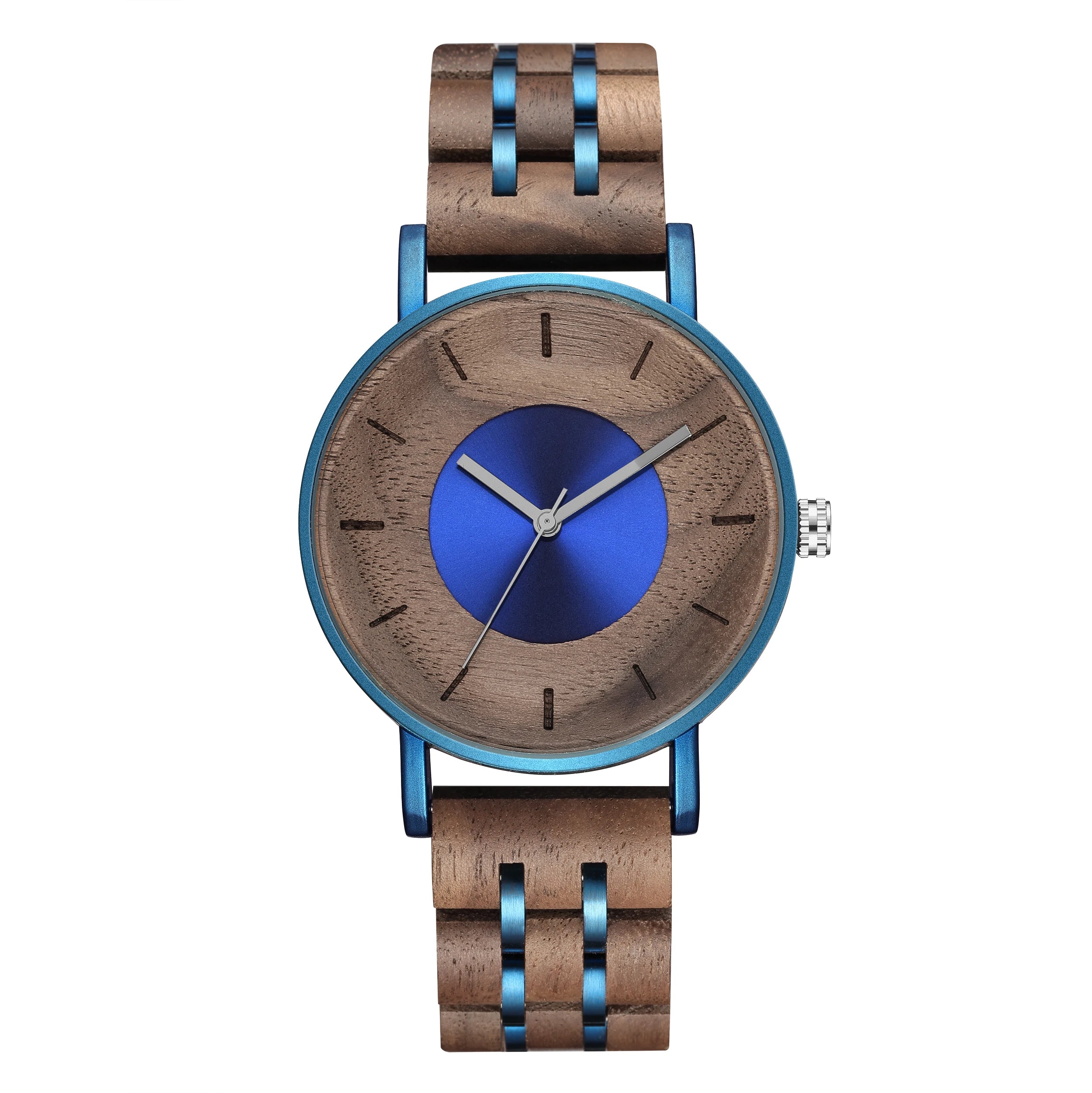 2025 new personalized creative wooden watch men quartz watches relojes para hombres relogio masculino - grey