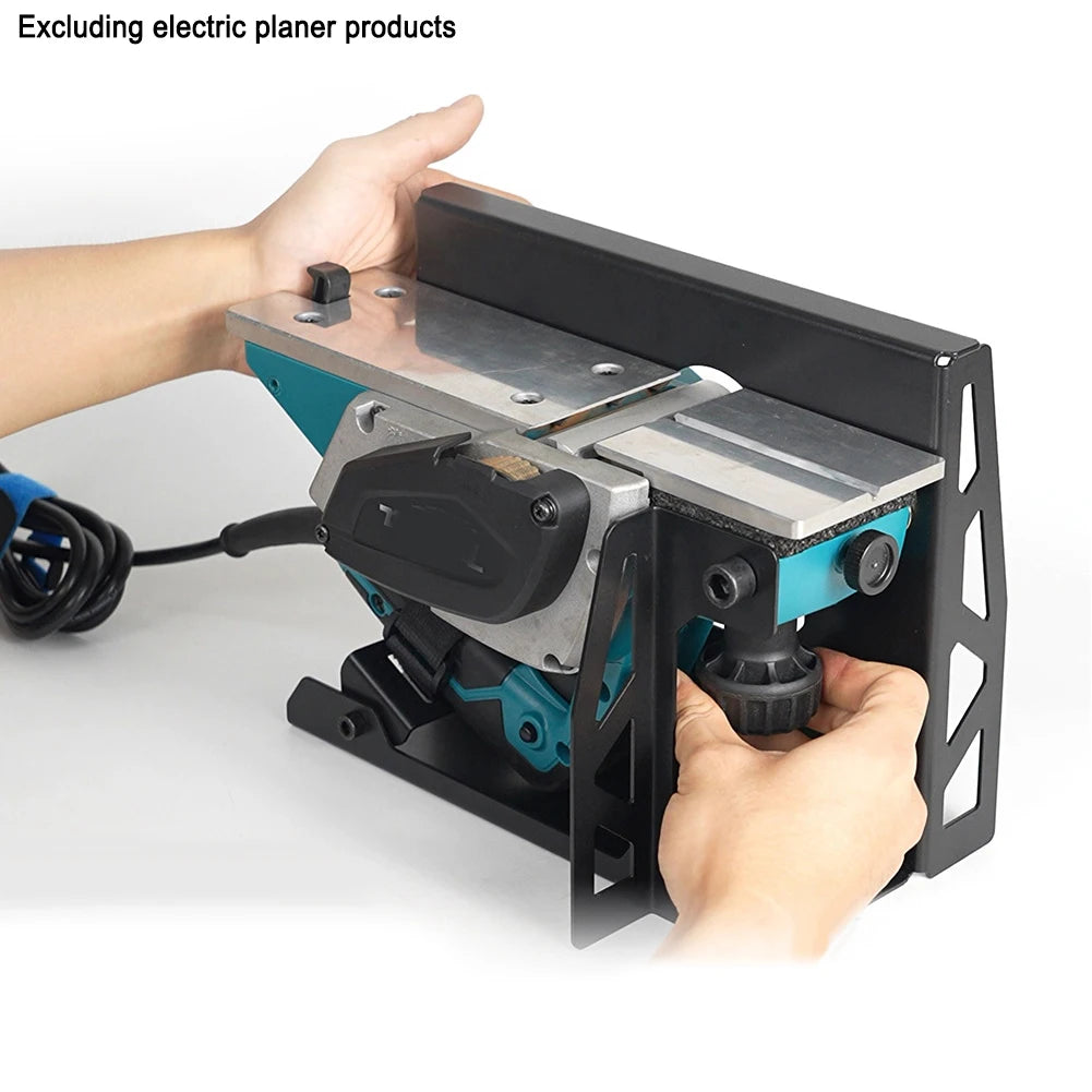 flip-planer-stand-steel-woodworking-planing-support-practical-household-flip-mount-tool-rack