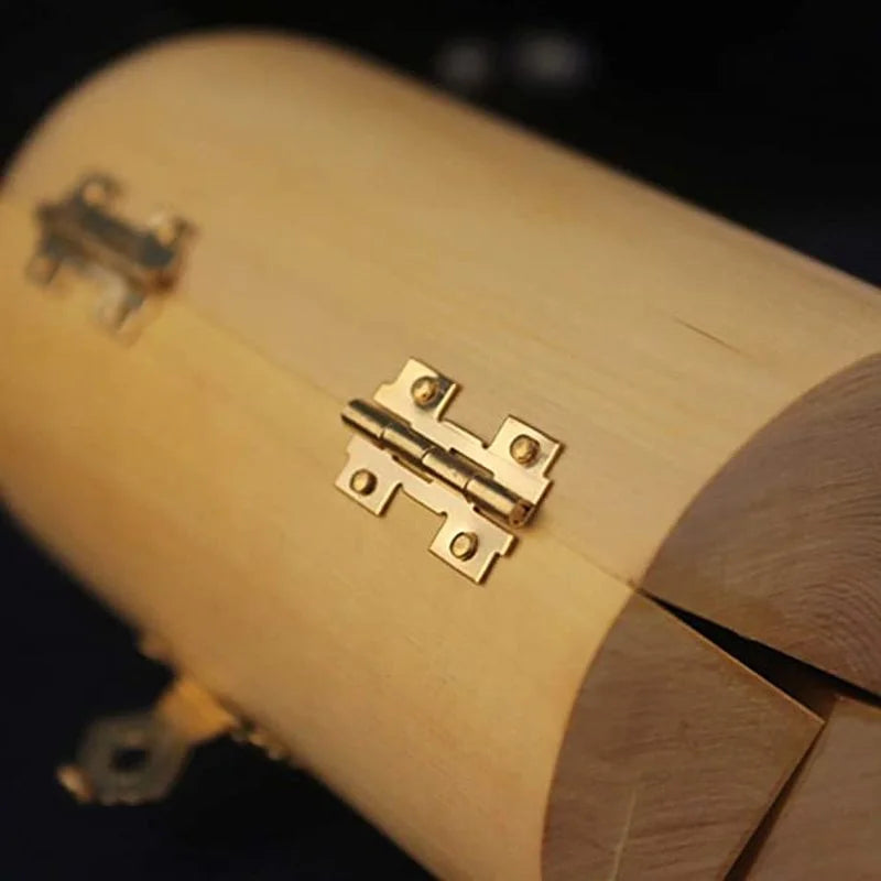 1pc exquisite boxwood carving guanyin buddha statue western sansheng wood crafts home decoration - religious (buddhist)