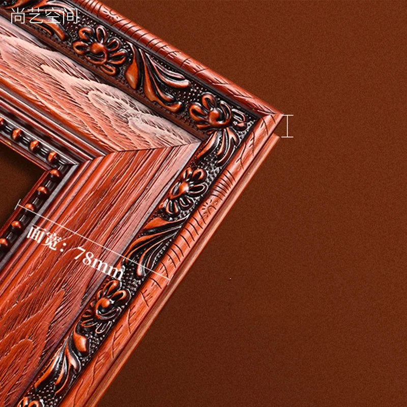 Personalized picture frame gift wall wooden family living room digital cuadros para fotos vintage home decor