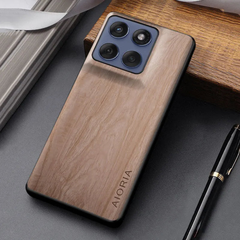 For motorola moto edge 60 50 fusion neo pro ultra case coque unique stylish design durable wooden pattern leather cover