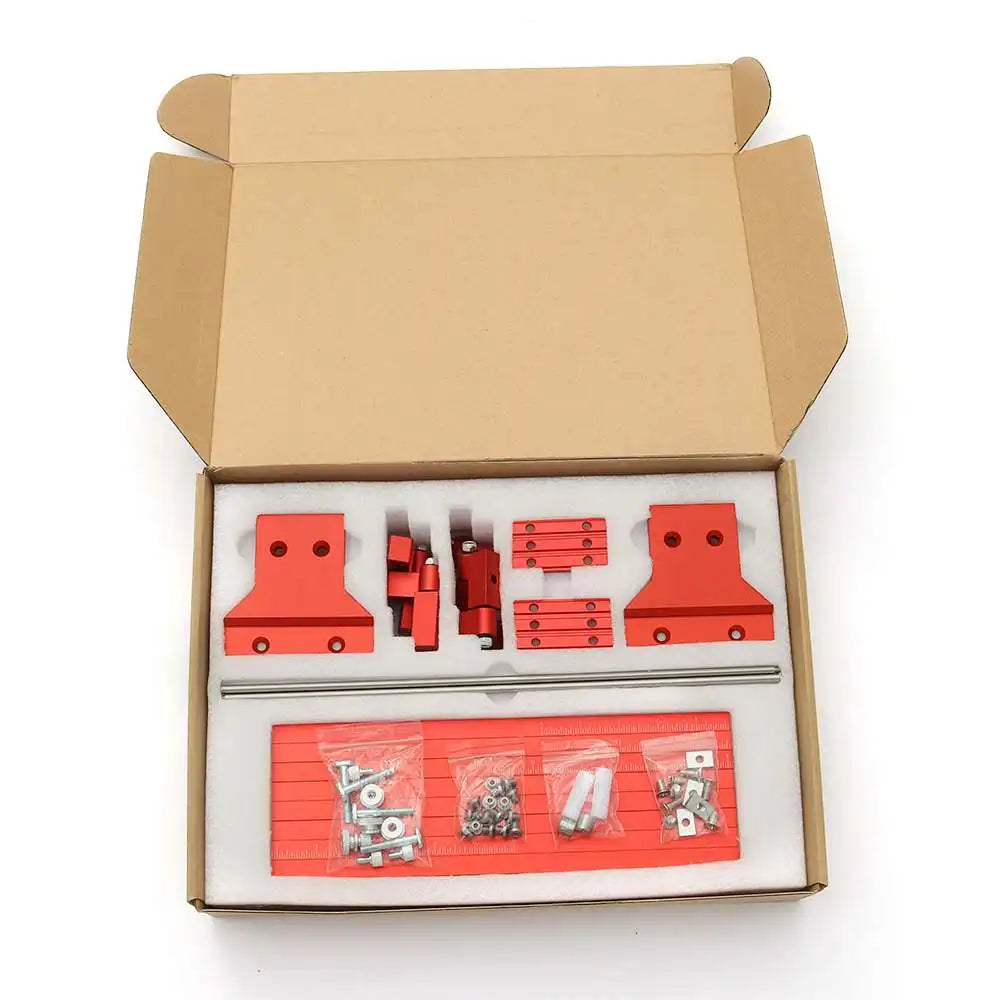 0-1200mm woodworking parallel guide rail system engraving machine slotting track sliding for electric circular saw