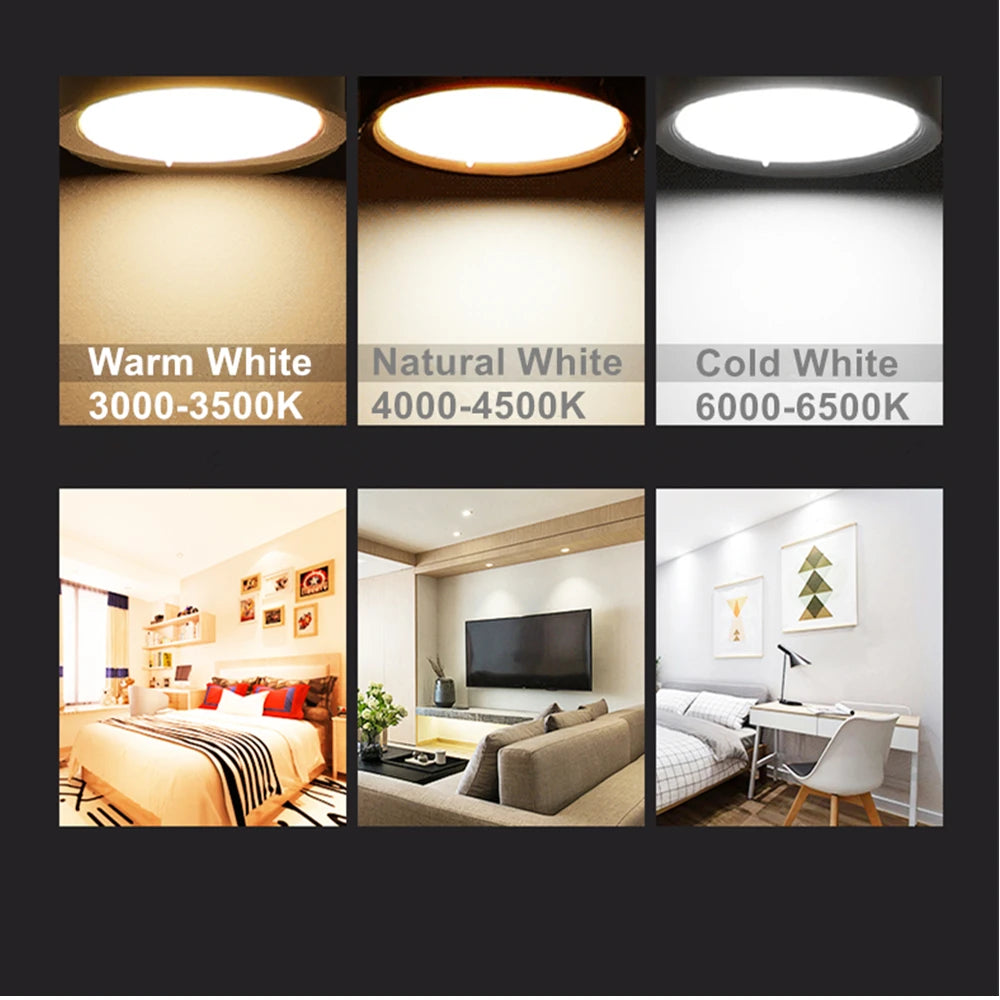 Modern ceiling lamp wooden light surface mounted led 5w 12w for kitchen living room lighting spotlight