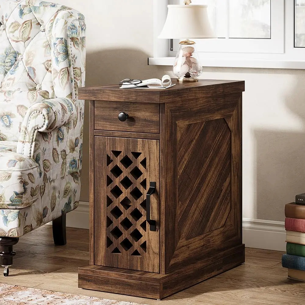 end-table-narrow-side-table-with-drawer-and-cabinet-farmhouse-nightstand-end-table-for-small-space-living-room-bedroom