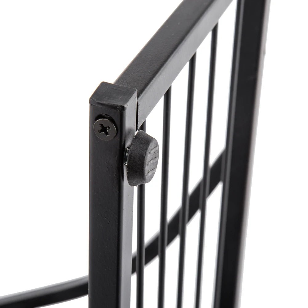 54*30.5*21cm leaf pattern iron side table coffee brown - united states