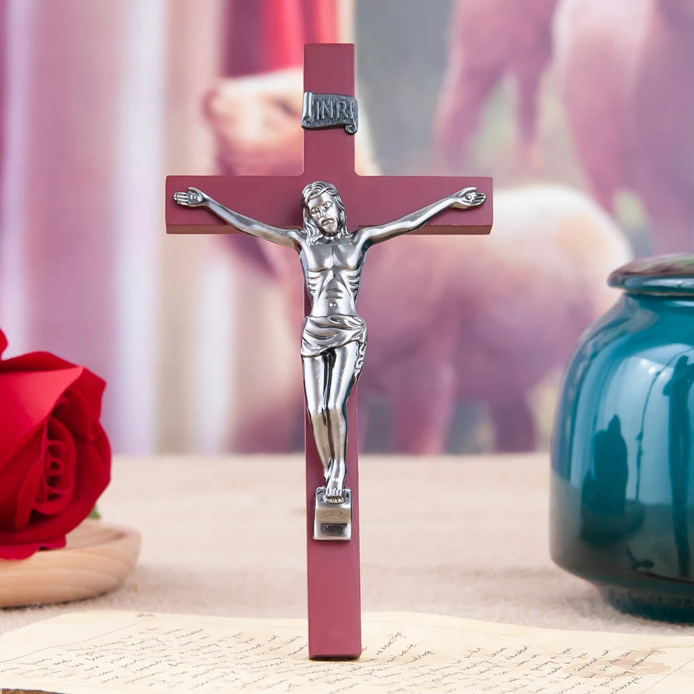 htisok-catholic-wooden-cross-with-silver-metal-jesus-figure-wall-mounted-religious-crucifix-for-home-altar-church-decor