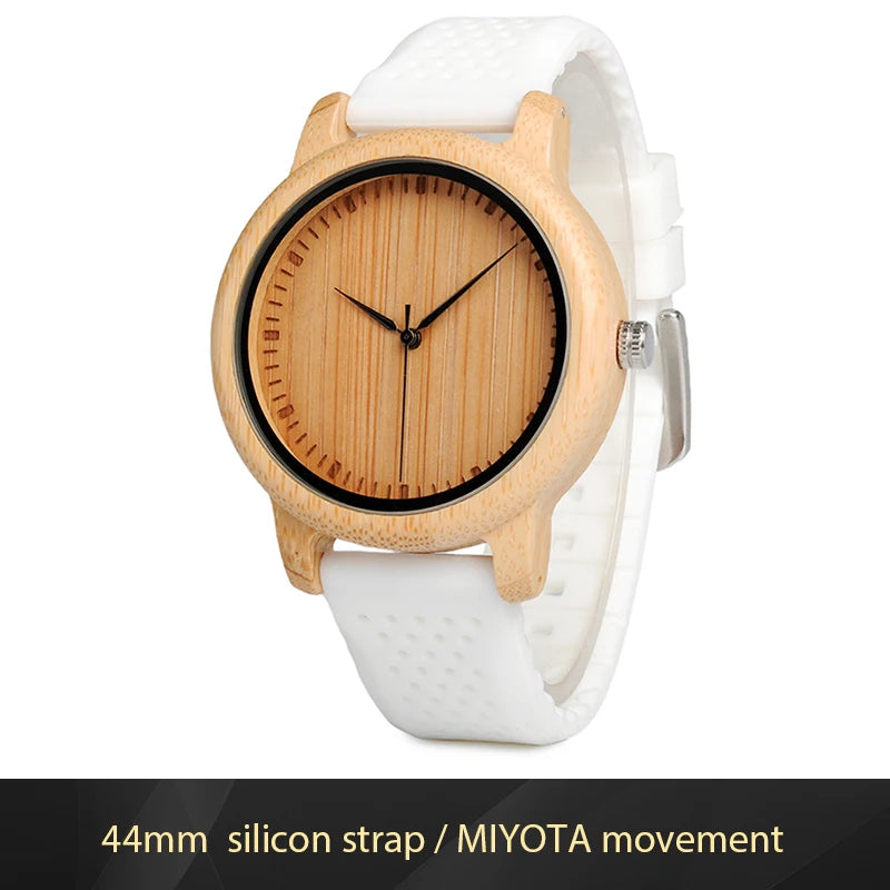 Bobo bird wood watch for men women japan analog quartz wristwatches 44mm causal green leather custom watches relogio